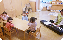 朝の会・水分補給